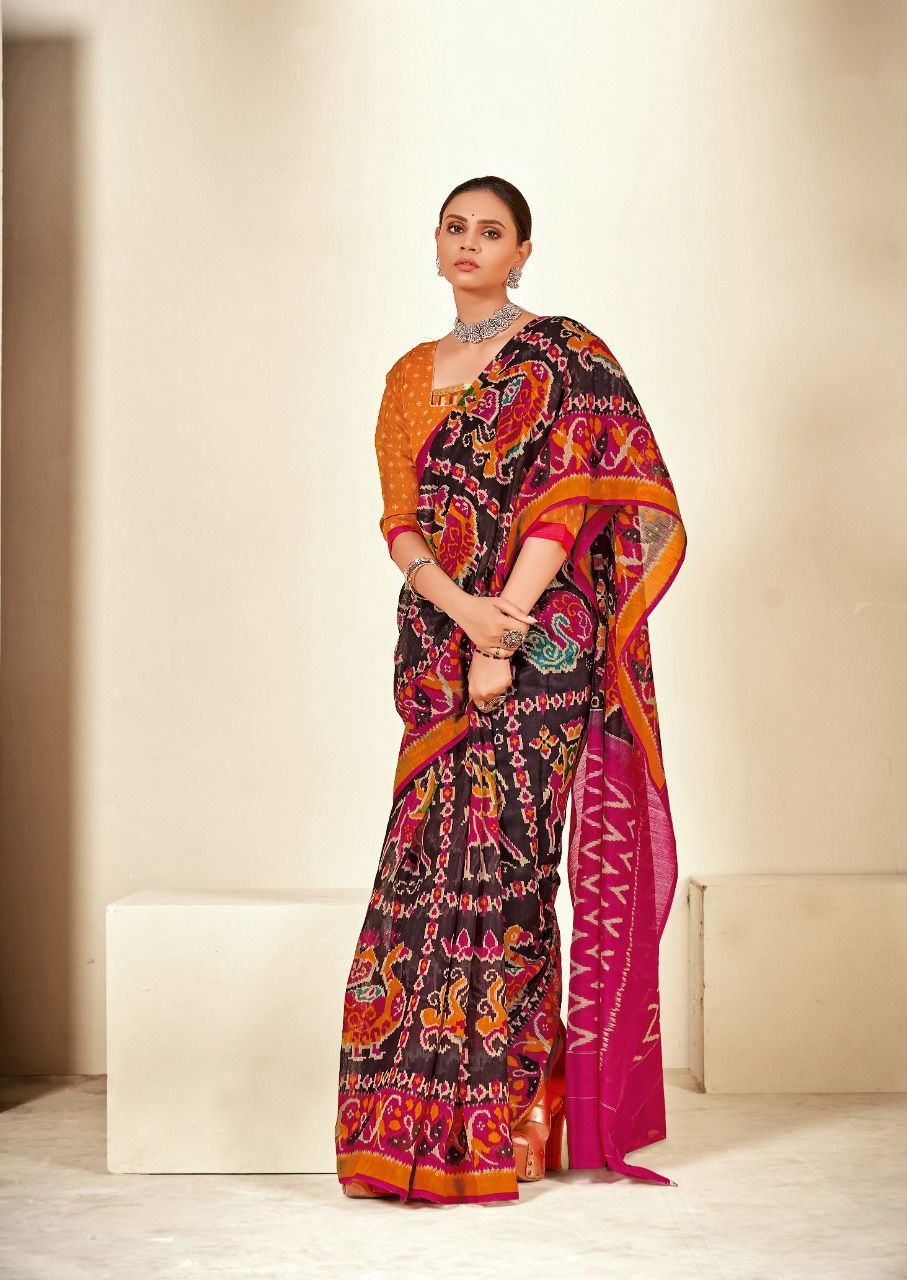 Sr Barkha 7 Mul Mul Cotton Fancy Casual Wear Saree Collection